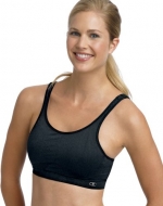 Champion Double Dry Seamless Full Support Underwire Sports Bra, 34/36 B/C-Black