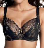 Fantasie Florence Full Cup Balcony Underwire Bra, 30HH, Black