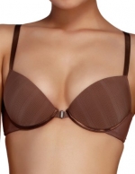 Aimer Women's 3/4 Cup Front Close Push-up Convertiable Underwire Bra 32A Nude