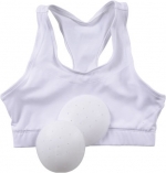 TITLE Youth Turtle Shells Sports Bra, L, WH