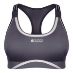 Womens Shock Absorber Ultimate Dry Advantage Sports Bra, Black/Grey, 30E