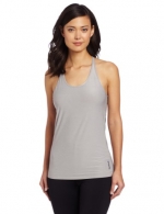 Reebok Women's Yoga Long Bra, Medium Grey Heather, Medium