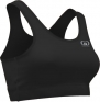 NL230 Women's Athletic Form Fit Sports Bra, Sweat Blocking and Odor Resistant (Large, Black)