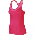 Brooks Women's Epiphany Support Tank II, Color: Pomegranate/Brite Pink, Size: S