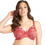 Elomi Renee Banded Underwire #8440 (34G, Red)