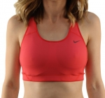 Nike Women's Dri-Fit Mesh Back Victory Adjust X Sports Bra Pink-L-B/C