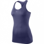 NWT Nike Hypercool Tank Long Bra Sports Top Yoga Purple Womens Size Large