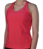 NIKE Women's High Impact Running Sports Bra Tank Top - Pink-Large