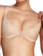 Aimer Women's 3/4 Cup Smooth Push Up Deep V Lingerie Shaping Bra 38D Nude