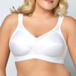 Exquisite Form Support Soft Cup Bra 36B, White