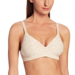 Hanes Women's Fuller Coverage Foam Wire Free Bra, Soft Taupe, Large