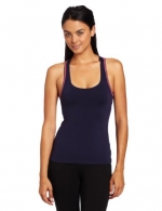 SOLOW Women's Work Out Tank, Navy White, X-Small