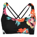 Eleven Women`s Perfect Set Tennis Bra Rose and Black Large