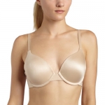 Playtex Women's Side Smoothing Plunge Underwire Bra,Soft Taupe,40 D