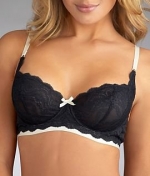 Elle Macpherson Intimates Cloud Swing 3 Part Full-Busted Underwire Bra (E76-835) 32D/Persian Red/Midnight