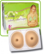 Silicone Breast Enhancer Bra Inserts With Nipple XL