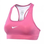 Nike Pro Women's Sports Bra Dri Fit Medium Support Pink Size L