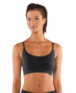 Under Armour Women's UA Seamless Essential Sports Bra Extra Large Black