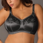 Elomi Caitlin Soft Cup Bra Style 8033 - Black - 38FF