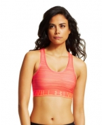 Under Armour Women's UA Still Gotta Have It Printed Sports Bra Extra Small Afterglow