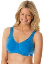 Comfort Choice Women's Plus Size outwire bra (BRIGHT COBALT,38 B)