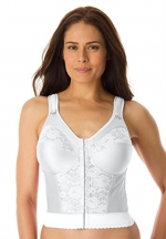 Wirefree Bra By Comfort Choice Easy Enhancer (White,38 C)