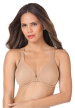 Leading Lady Women's Plus Size Underwire T-shirt bra, with front-hook, (NUDE,38