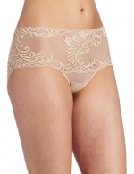Natori Womens Feathers Girl Brief Panty, Cafe, Small