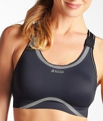Shock Absorber Women's Ultimate Dry Advantage Sports Bra, Grey/Black, 32B