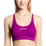 Asics Women's ASX Seamless Bra, Neon Purple, Medium/Large