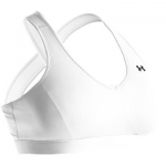 Women's Endure Sports Bra (A/B Cup) Tops by Under Armour Small White