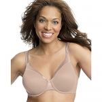 Playtex Womens Secrets Sleek and Smooth Back Smoothing Underwire Bra, Nude, 36C