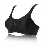 Pure Lime High Impact Support Bra - 32DD - Black