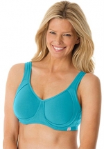 Comfort Choice Women's Plus Size ® outwire bra (PARADISE TURQ,38 B)