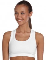 Bella Women's Nylon/Spandex Sports Bra - White 970 M