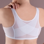 Exquisite Form Women's Front Close Posture Bra #5100565, White, 36D