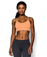 Under Armour Women's UA Seamless Essential Sports Bra Extra Small Afterglow