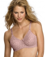 Bali Lace 'n Smooth Underwire--SALE Rosewood ONLY Bra (32D Rosewood)