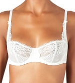 Aubade L'Insoumise Half Cup Bra (S914) 32A/Nacre/Mother of Pearl