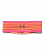Under Armour Women's Bonded Headband, Cyber Orange/Rebel Pink/Graphite, One Size Fits All