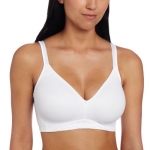 Bali Womens Passion For Comfort Shaping Wirefree Bra, White Combo, 34C