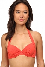 Tommy Bahama Women's Pearl Underwire Bra Top Hot Spice Swimsuit Top 32C