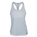 New Balance Women's Get Back Racerback Top, White, X-Small