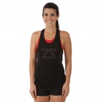 Zensah Women's Loose Fit Racerback Tank - Yoga Tank Top, Best Fitness Tank Top, Black, X-Small/Small