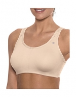 Champion Double Dry Distance & Underwire Sports Bra, Soft Taupe, Size - 34/36C/D