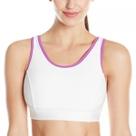 CW-X Conditioning Wear Women's Stabilyx Running Bra, White/Purple, 36DD