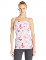 ExOfficio Women's Give-n-Go Printed Shelf Bra Camisole, Mulberry Floral, X-Small