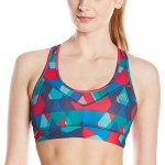 adidas Performance Women's Techfit Molded Cup Bra, Multicolor/Triangle Print, X-Small