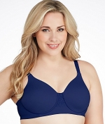 Vanity Fair Women's Beauty Back Smoothing Full Figure Wirefree 71380 Bra, Time Square Navy, 38D