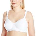 Vanity Fair Women's Cooling Touch Full Figure Wire Free Bra 71403,White,36C